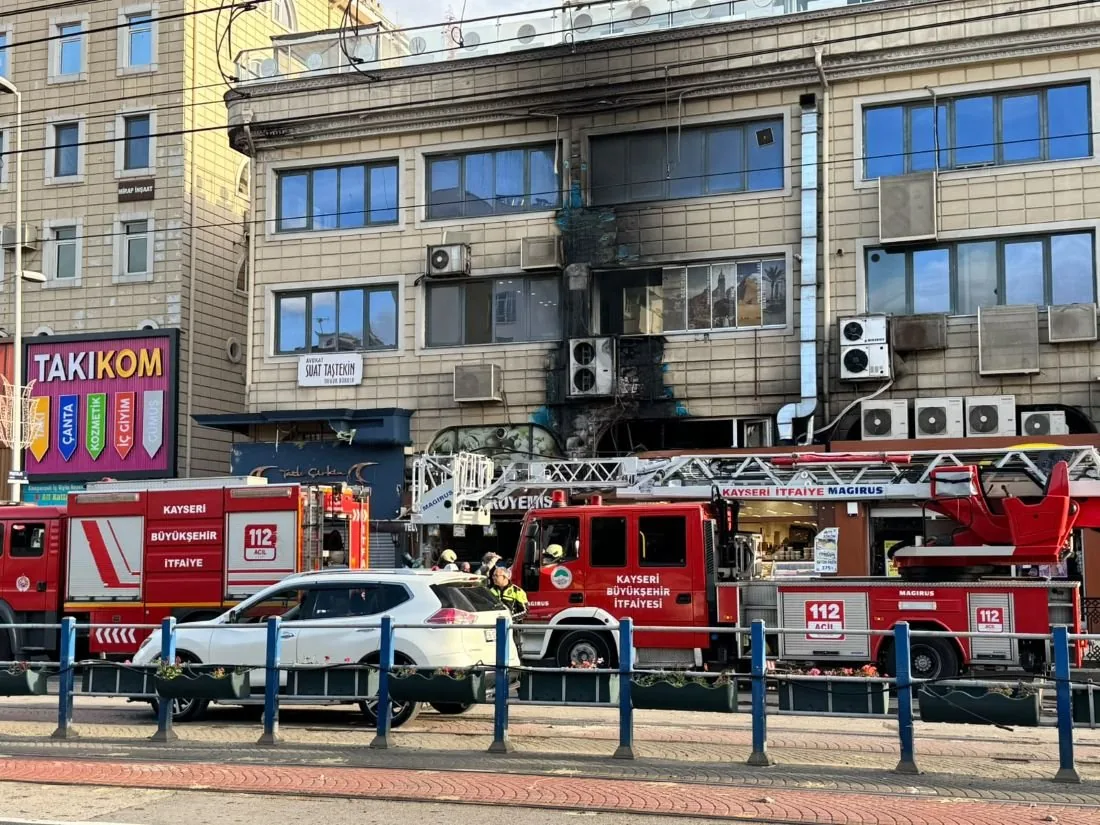 Kayseri Simit Sarayı'nda Yangın! — haber görseli
