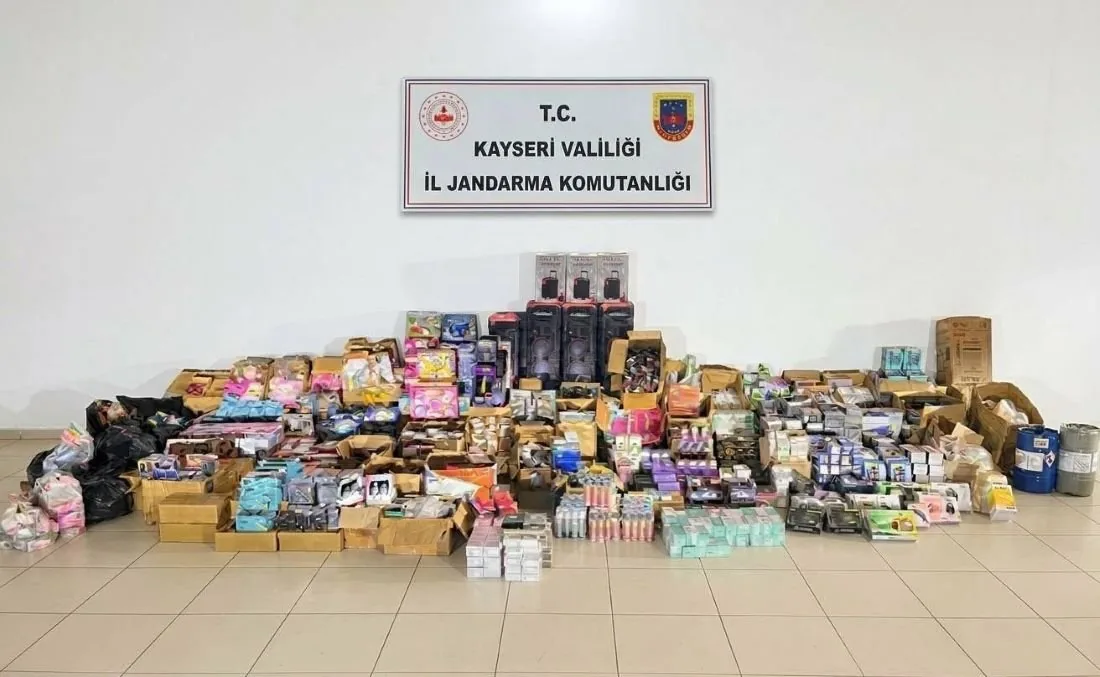 Kayseri’de 10 Milyon TL Değerinde Gümrük Kaçağı Ürün Ele Geçirildi — haber görseli