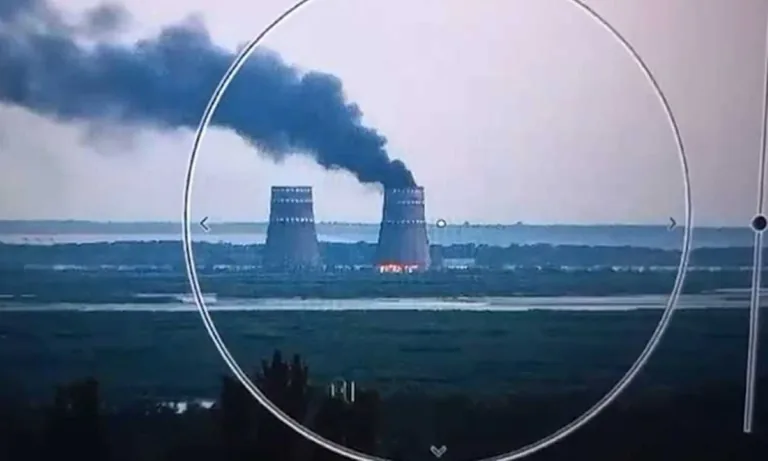 Zaporijya Nükleer Güç Santrali'nde Yangın! — haber görseli