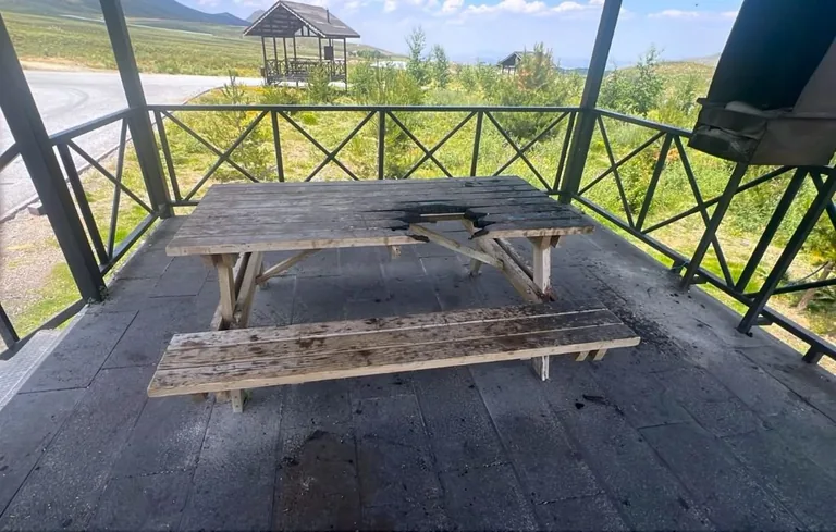 Kayseri'de Parklara Zarar Veren Vandallar Yine İş Başında — haber görseli
