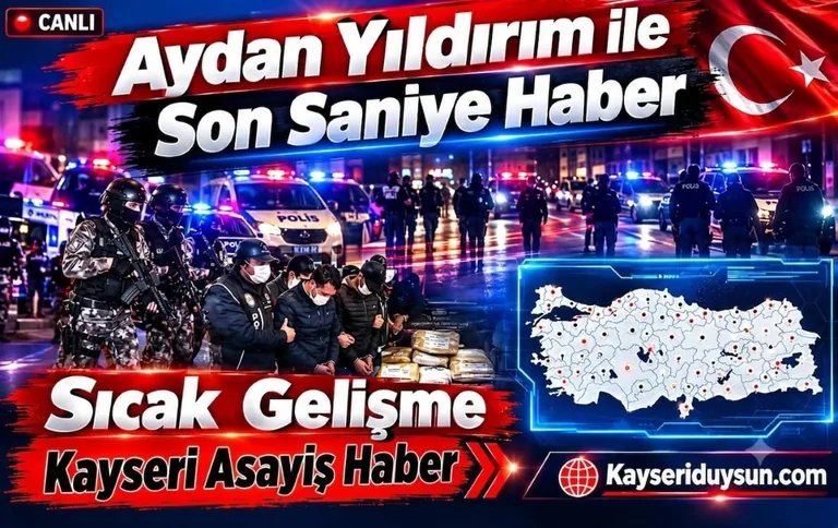 Kayseri'de Cephanelik Gibi Gezenlere Geçit Yok! 14 Bin Şahıs 5 Bin Araç Didik Didik Arandı — haber görseli