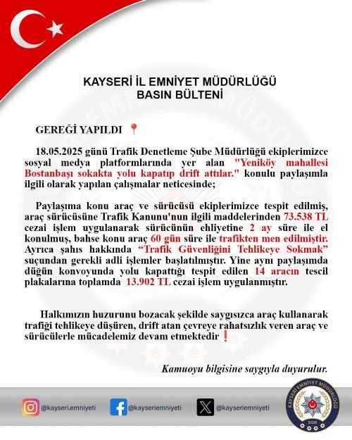 yolu-kapatip-drift-atan-surucuye-73-bin-tl-ceza-2-ay-ehliyetine-el-konuldu-araci-60-gun-trafikten-men-edildi-14-araca-daha-ceza-yagdi