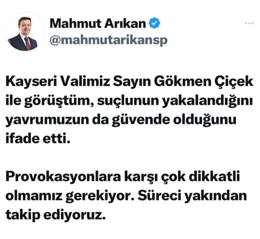saadet-partisi-kayseri-milletvekili-mahmut-arikan-provokasyonlara-karsi-cok-dikkatli-olmamiz-gerekiyor-sureci-yakindan-takip-ediyoruz-dedi