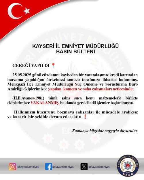 kayseride-bir-vatandasin-kaybolan-cuzdanindan-izinsiz-harcama-yapildi-emniyet-ekipleri-kameralari-inceledi-supheli-he-suc-esyalariyla-birlikte-yakalandi