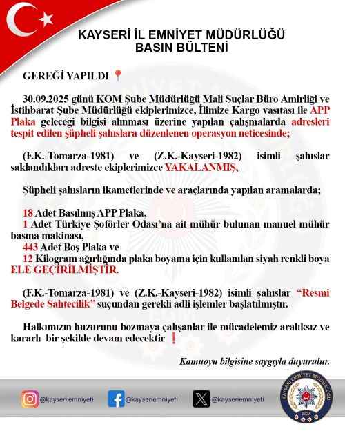 kente-kargo-ile-gonderilen-app-plakalari-takip-eden-ekipler-baskinda-18-basilmis-plaka-443-bos-plaka-ve-muhur-buldu