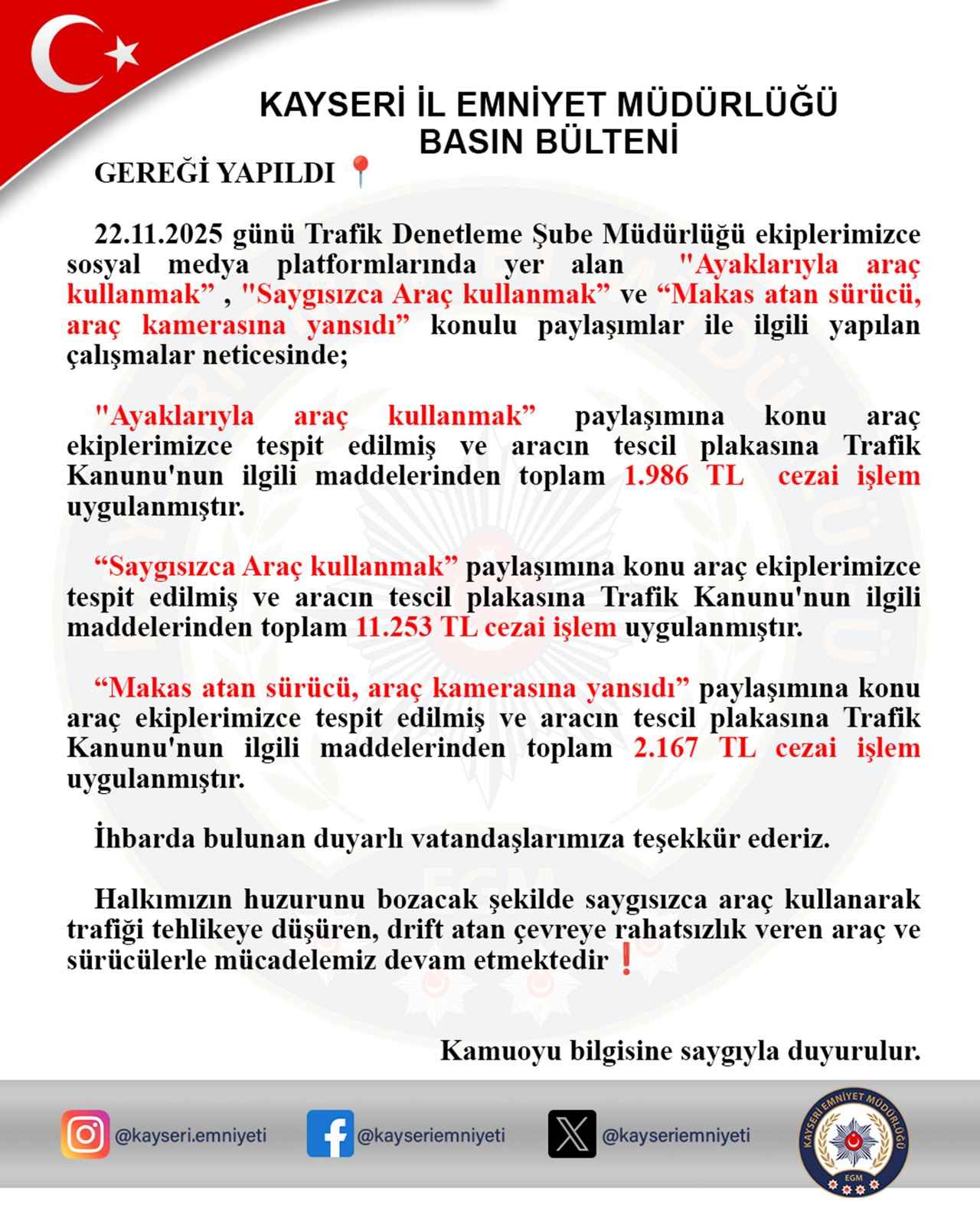 sosyal-medyada-paylasilan-ayakla-arac-kullanmak-saygisizca-arac-kullanmak-ve-makas-atan-surucu-videolari-uzerine-harekete-gecen-kayseri-polisi-toplam-15-bin-tlyi-asan-cezalar-kesti