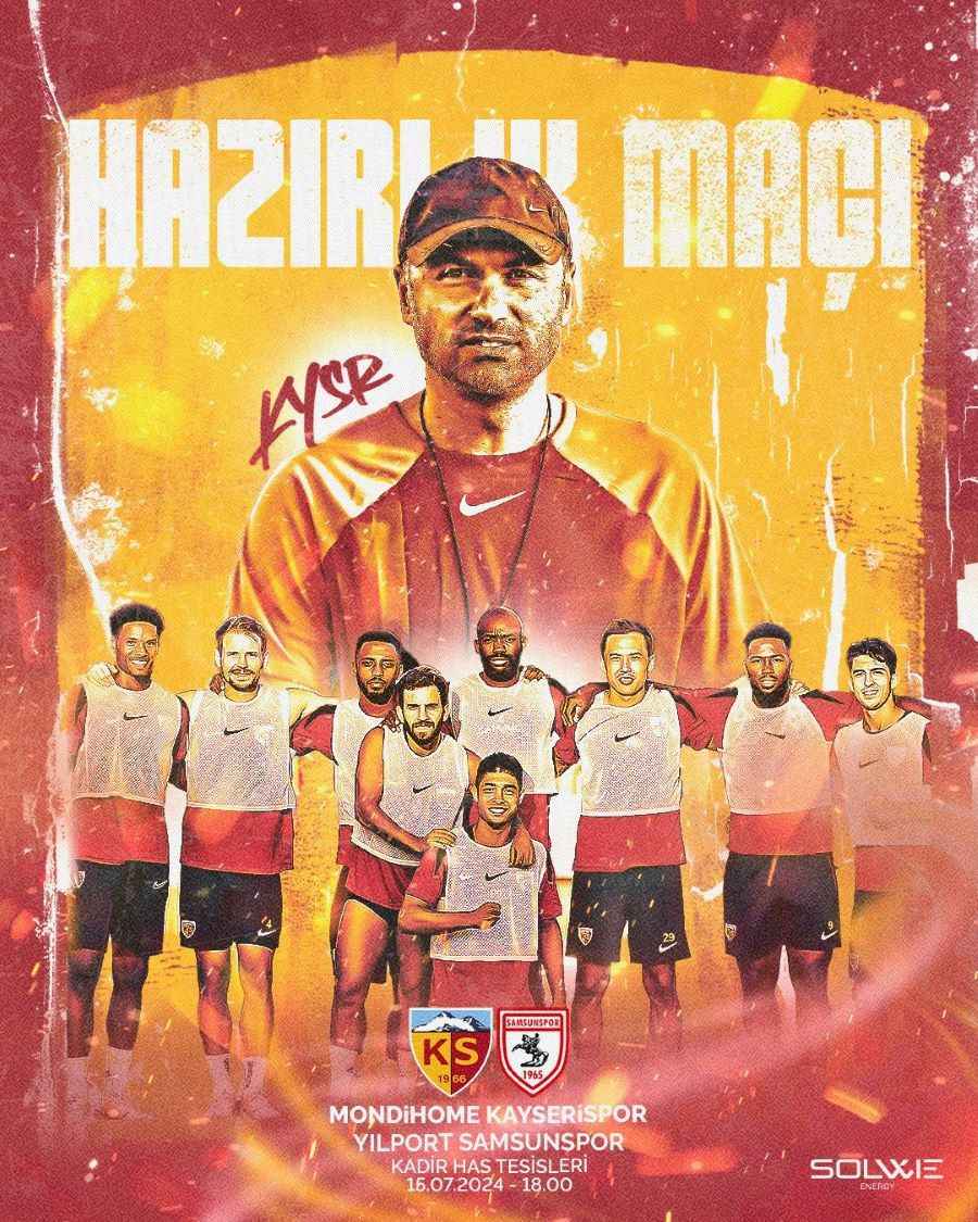 yeni-sezon-hazirliklarina-kulup-tesislerinde-devam-eden-kayserispor-lig-oncesi-ilk-hazirlik-macinda-bugun-samsunspor-ile-karsilasacak