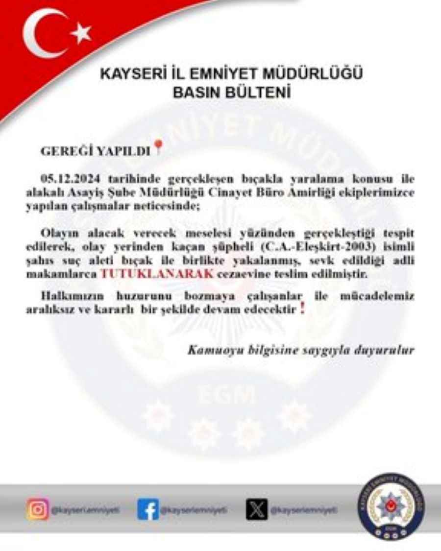 kayseri-cinayet-buro-amirligi-ekipleri-bicakli-saldirinin-zanlisini-kisa-surede-yakalayarak-adalete-teslim-etti