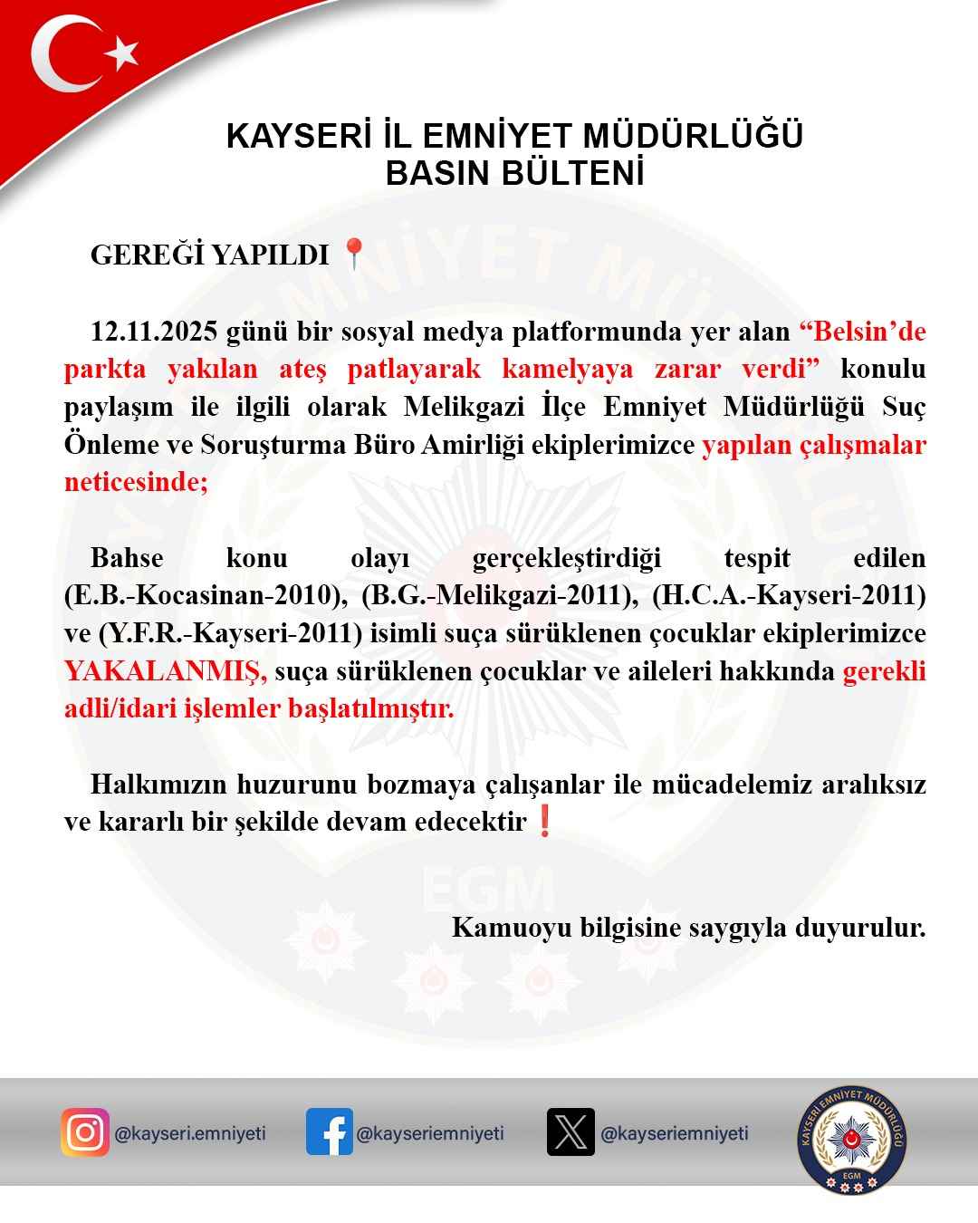 kayseri-sondakika-belsinde-parkta-ates-yakarak-kamelyaya-zarar-veren-4-cocuk-polis-ekiplerince-kisa-surede-yakalandi-olay-sosyal-medyada-tepki-cekerken-emniyet-ekipleri-aileler-hakkinda-da-yasal-islem-baslatti