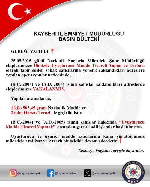 kayseri-il-emniyet-mudurlugu-narkotik-suclarla-mucadele-sube-mudurlugu-ekipleri-25-mayis-2025-gunu-il-genelinde-torbaci-olarak-tabir-edilen-sokak-saticilarina-yonelik-operasyon-duzenledi