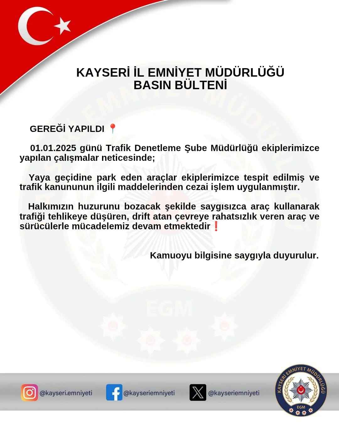 yaya-gecidine-park-eden-ve-trafik-kurallarini-ihlal-eden-suruculere-cezai-islem-uygulandi-trafikte-huzuru-bozanlara-yonelik-denetimler-kararlilikla-surecek