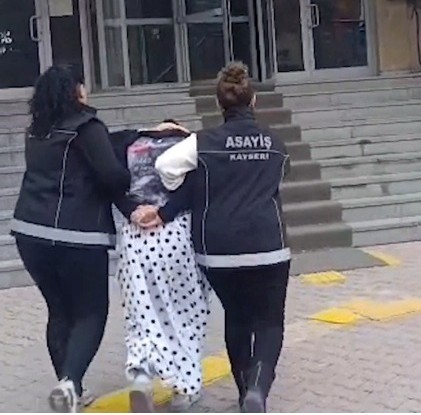 Kayseri’de 12 Yıl 10 Ay Hapis Cezası Bulunan Kadın Yakalandı