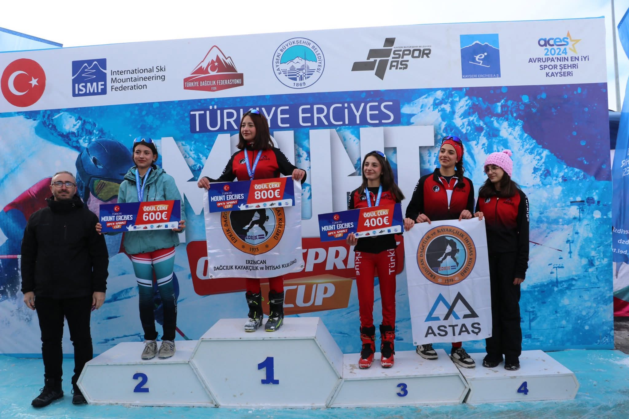 Erciyes Dağı’nda Türkiye Open Sprint Cup Heyecanı Sona Erdi