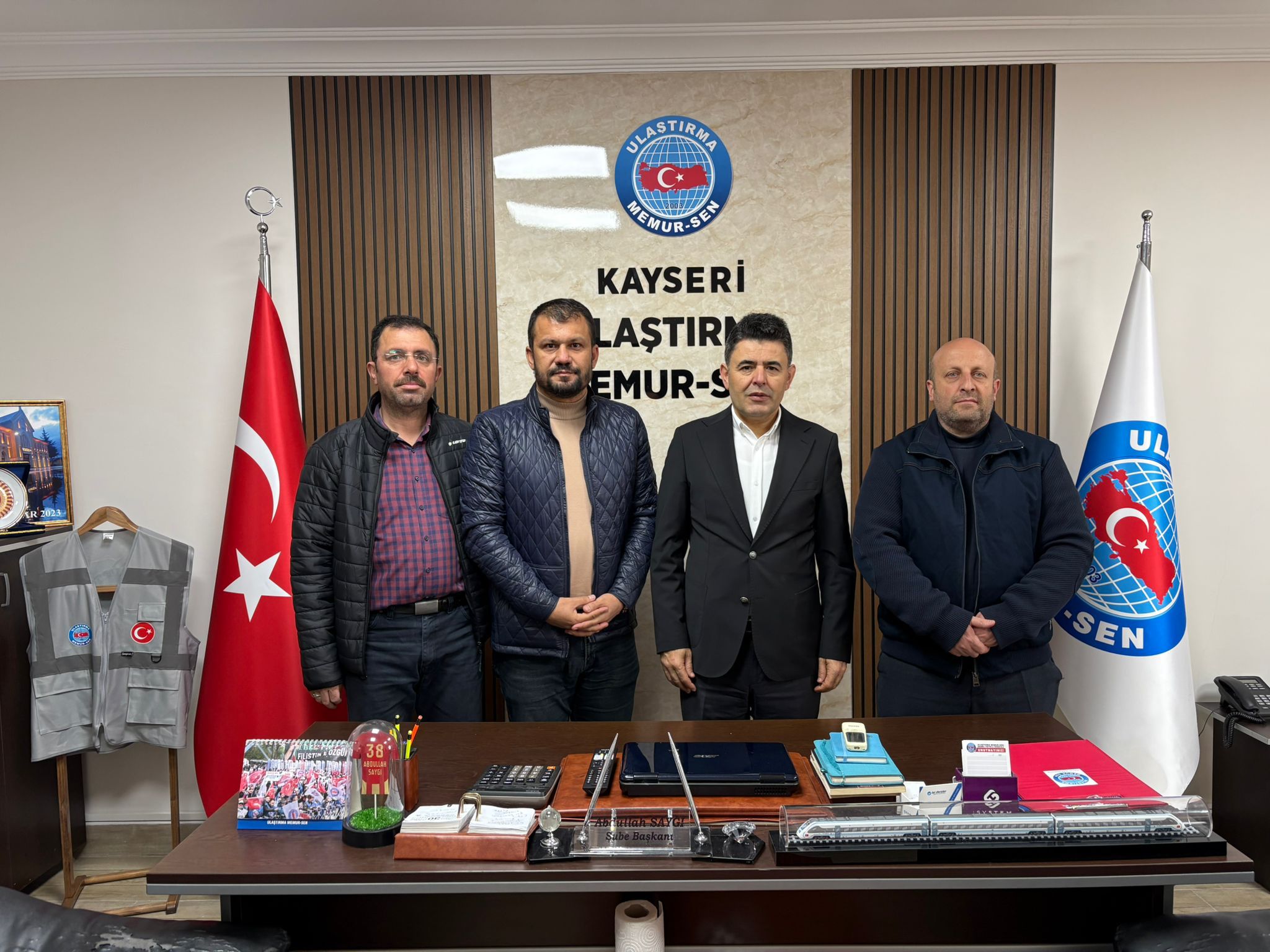 Ulaştırma Memur-Sen Kayseri Şubesi’ne Bakan Yardımcısı Osman Poyraz'dan Ziyaret 