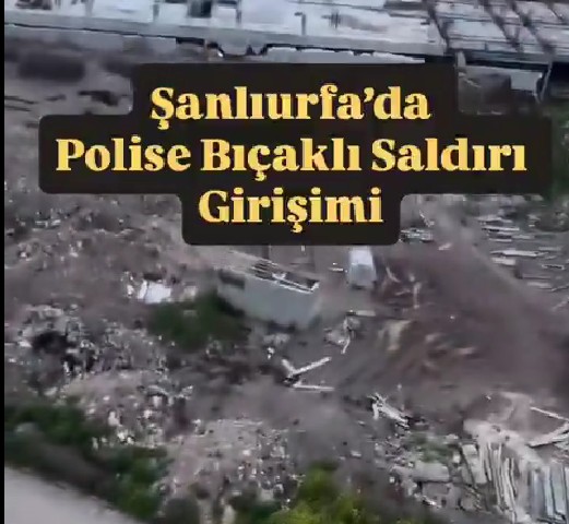 Son Dakika... Şanlıurfa’da Polise Bıçaklı Saldırı Girişimi: Şüpheli Etkisiz Hale Getirildi!