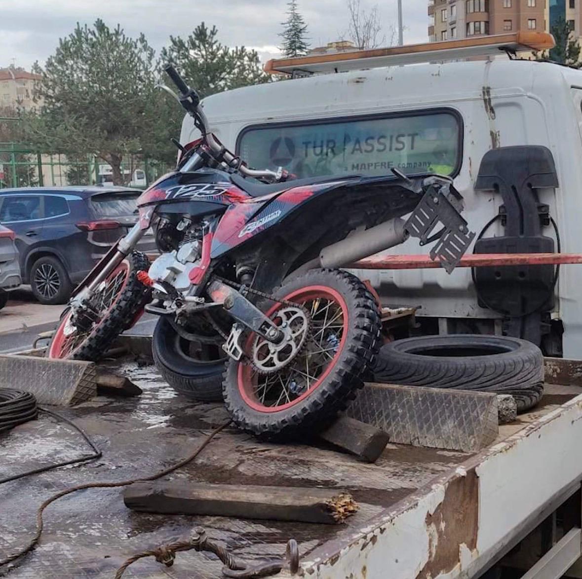 Huzuru bozmanın faturası ağır oldu! Motosiklet Sürücüsüne 109 Bin TL ceza