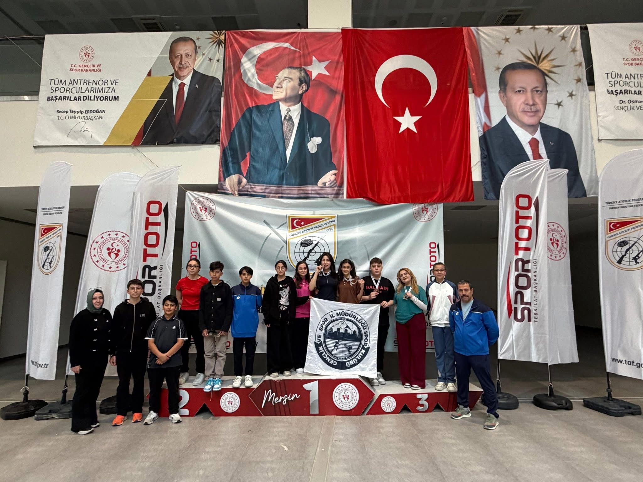 Kayserili Sporcular Mersin’den 4 Madalya İle Dönüyor