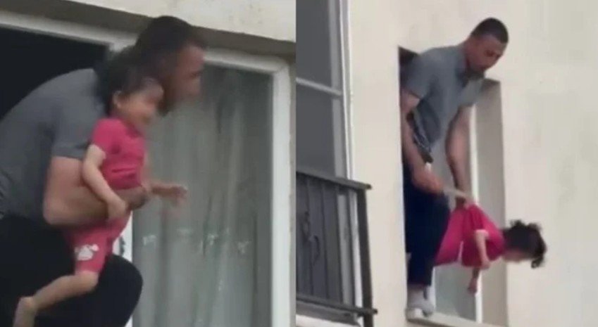 Ankara'da 3 Yaşındaki Kızını Rehin Alan Cani Baba Etkisiz Hale Getirildi