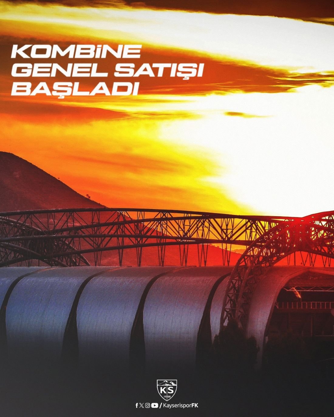 Kayserispor’da 2026-2027 Sezonu Kombine Genel Satışı Başladı