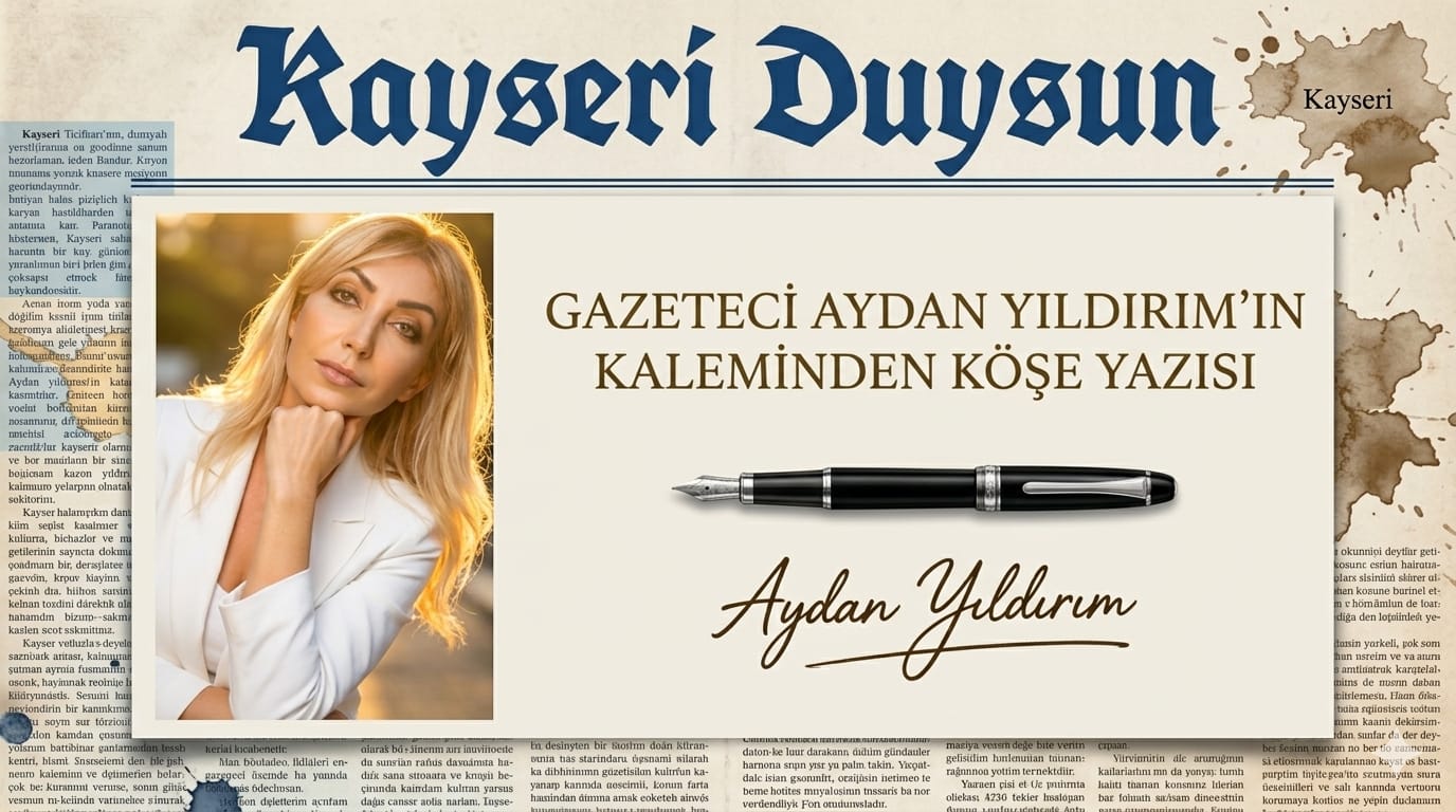Aydan Yıldırım'ın Kaleminden... Geniş yollarıyla övünen Kayseri'yi kim, neden tam ortasından ikiye böldü?