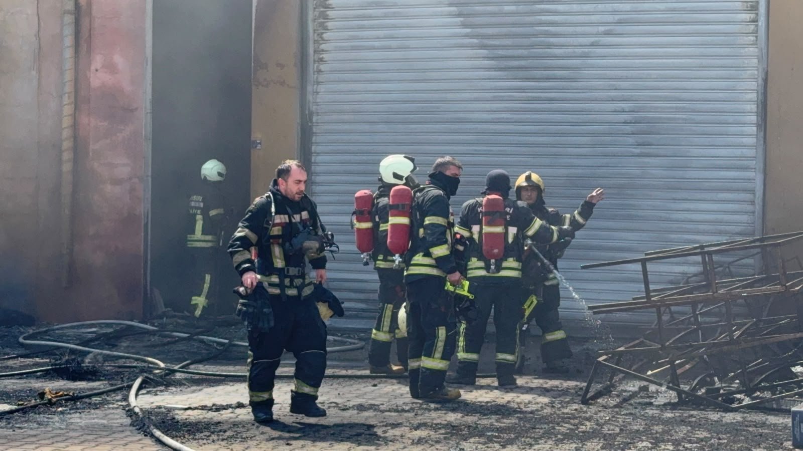 Kayseri'de Sünger Üretim Atölyesinde Yangın! Yer Metalsan Sanayi Sitesi