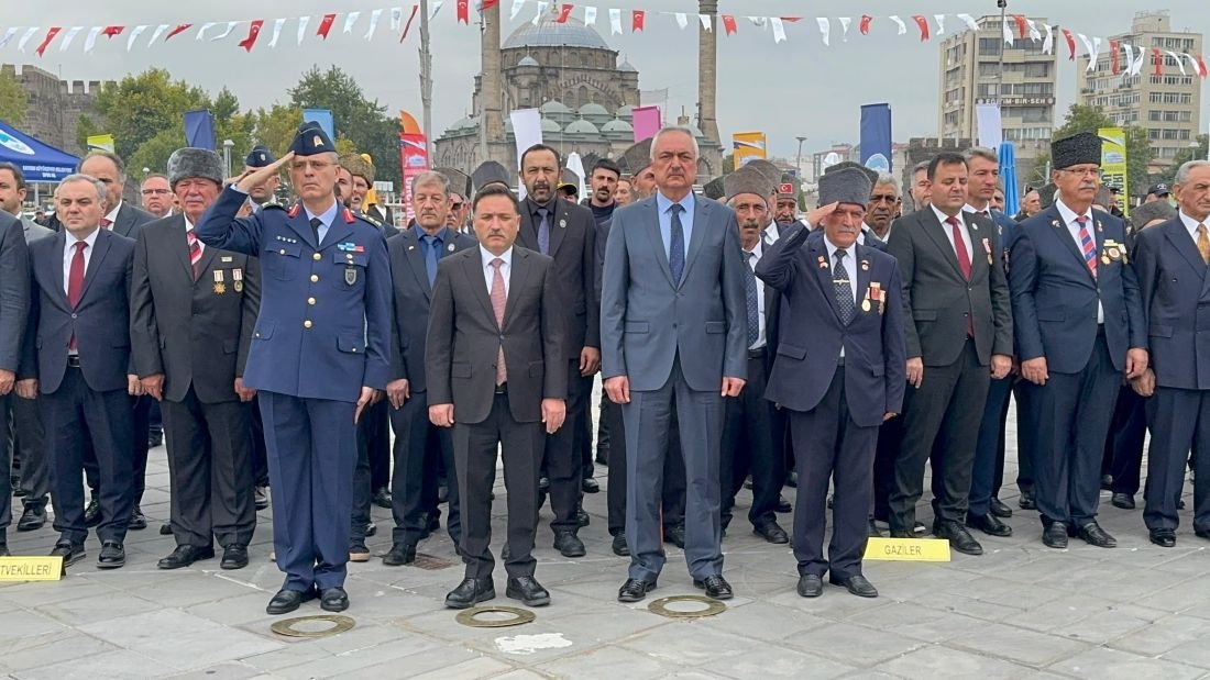 Kayseri’de 19 Eylül Gaziler Günü için tören düzenlendi