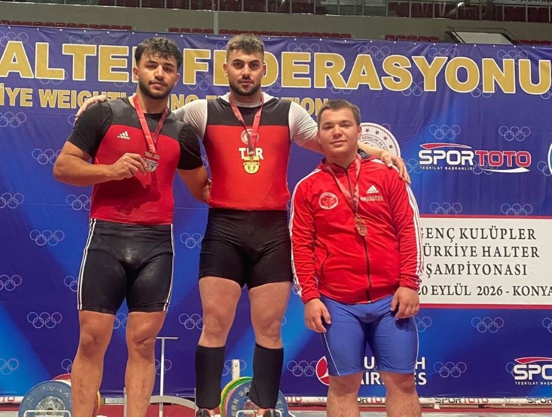 Kayserili Halterci Raşit Efe Eslik Türkiye Üçüncüsü Oldu!
