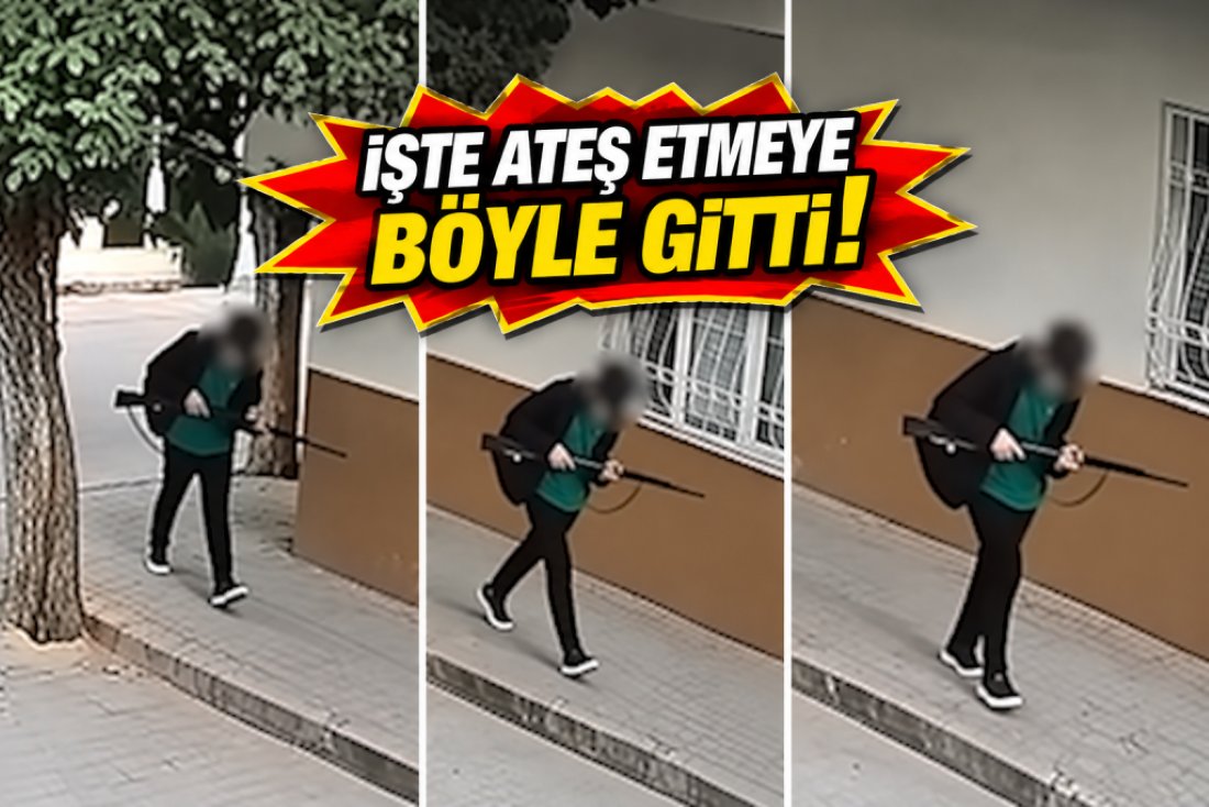 Manisa Turgutlu’da liseyi kana bulayan saldırganın yeni görüntüleri ortaya çıktı!