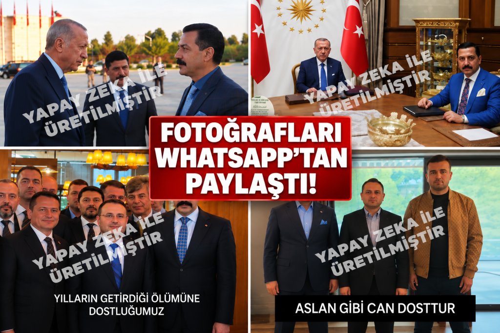 Yapay Zekâyla Cumhurbaşkanı Erdoğan ve Gürlek’in Yanına Kendisini Montajladı: Tutuklandı