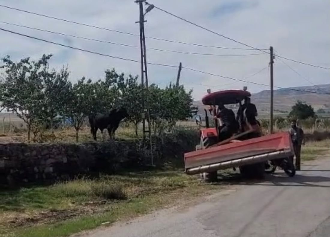 Kamyondan indi, soluğu tarlalda aldı! Bünyan’da kaçan büyükbaş hayvanı yakalamak için vatandaşlar seferber oldu