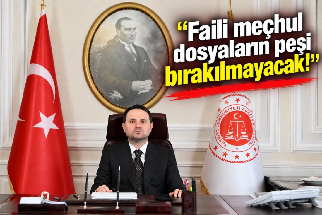 Bakan Gürlek duyurdu: 19 15 ve 11 yıllık 3 faili meçhul cinayetler aydınlatıldı!