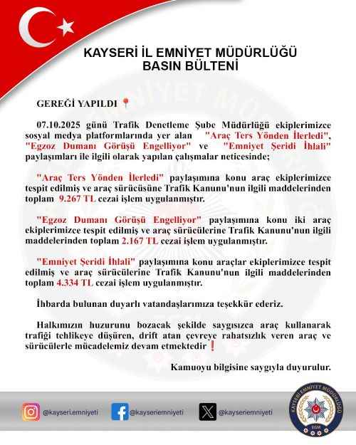 ters-yonden-giden-egzoz-dumaniyla-gorusu-engelleyen-ve-emniyet-seridini-ihlal-eden-suruculere-toplam-15-bin-768-tl-ceza-kesildi