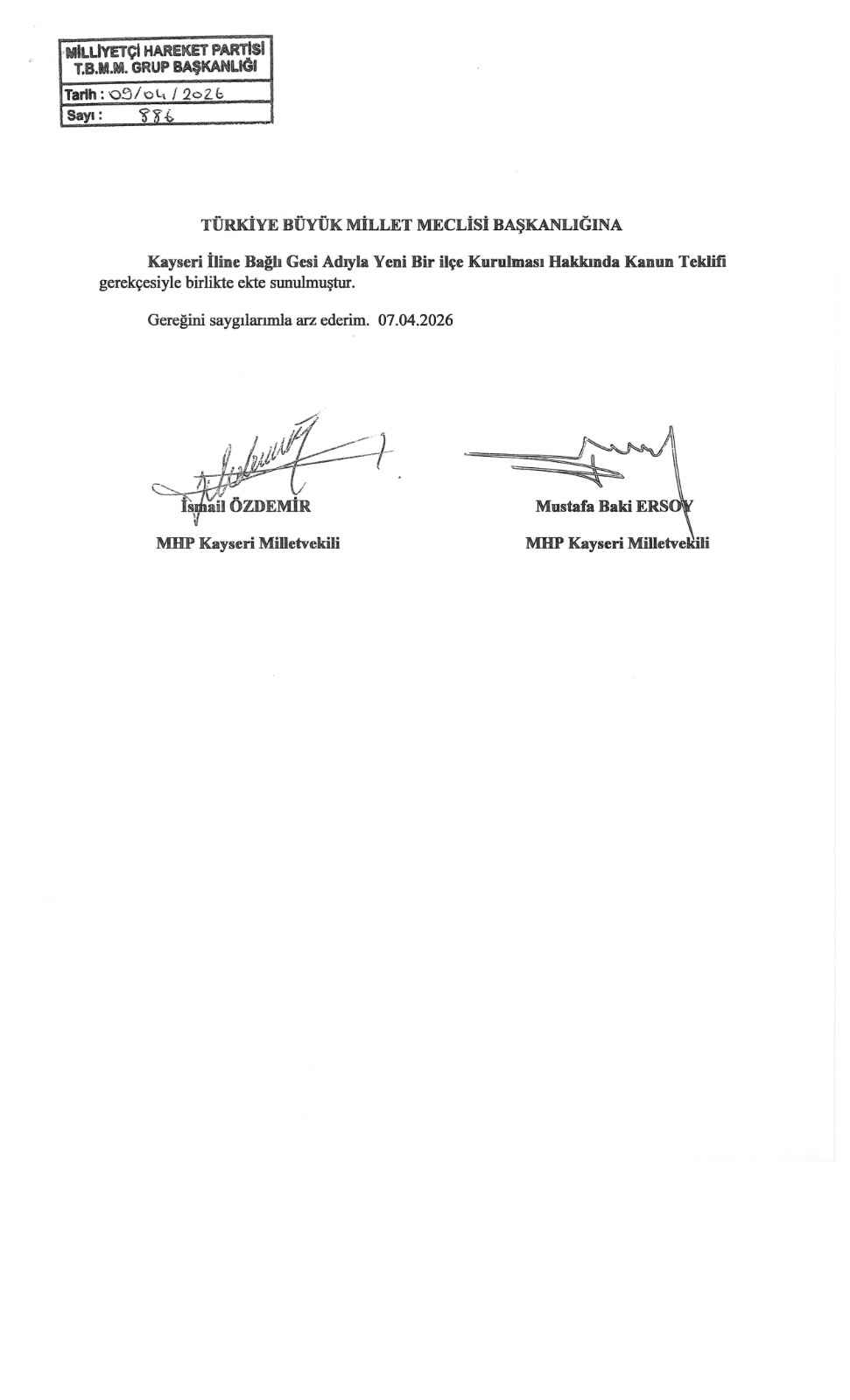 mhp-kayseri-milletvekilleri-ismail-ozdemir-ve-baki-ersoy-sehrin-kroniklesen-idari-yogunluguna-nester-vurmak-icin-tarihi-bir-kanun-teklifini-tbmmye-sundu-hazirlanan-teklif-kayserinin-devasa-yerlesim-alanlari-haline-gelen-gesi-ve-erkilet-bolgelerinin-mustakil-birer-ilce-statusune-kavusturulmasini-ongoruyor