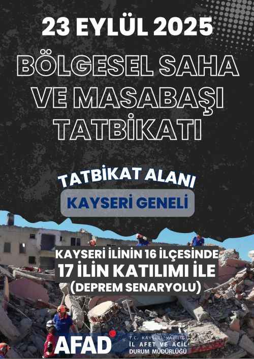 afad-23-eylulde-kayseri-merkezli-deprem-senaryosu-ile-24-saat-kesintisiz-tatbikat-duzenleyecek