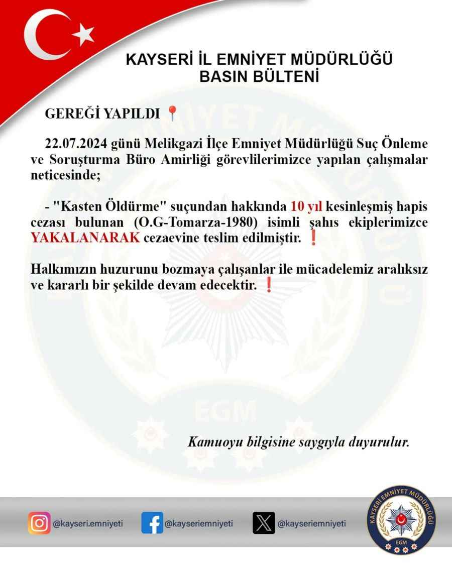 kayseride-polis-ekiplerince-hakkinda-kasten-oldurme-sucundan-10-yil-kesinlesmis-hapis-cezasi-bulunan-firari-og-yakalanarak-cezaevine-gonderildi